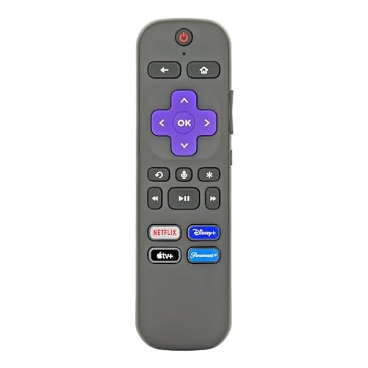 Substituição OEM RC-A1R / RC-ALIR Streaming Player Controle remoto para Roku Streaming Stick e TV com controle de voz. Substituição original RCA1R e RCALIR - com controles de TV e teclas de atalho de