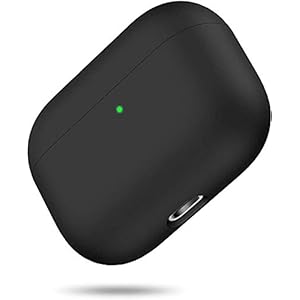 Liquid Hybrid Hoesje Compatibel met AirPods Pro hoes Case, Beschermende Siliconenhoes ondersteuning voor draadloos…