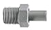 John Guest Push-to-Connect Male Threaded stem Adapter, 5/16" x 3/8" NPTM, 10/Pack