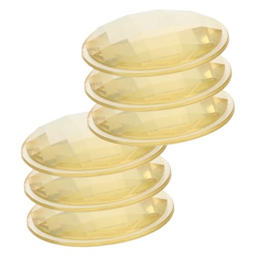 ibasenice 6pcs DIY Kaleidoscope Craft Kit Clear Plastic Lens Clear Prism Lenses Kaleidoscope Making Materials Funny Kaleidoscope Toy Lens