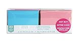Craft Smith Blank Cards and Envelopes 80 Sets Assorted Solid Colors 4.25x5.5