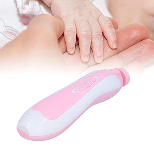 Baby-Nagelschneider, Elektrische Nagelfeile Anti-Drop-Maniküre-Set Multi-Winkel-Beschneidung für Neugeborene für…