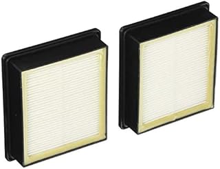 Fit on ProTeam 107315 HEPA Replacement Filter Twin Pack, HEPA Media Vacuum Filter, Super Coach Pro 10, Super Coach Pro 6, GoFree Flex Pro, and ProVac FS 6, White