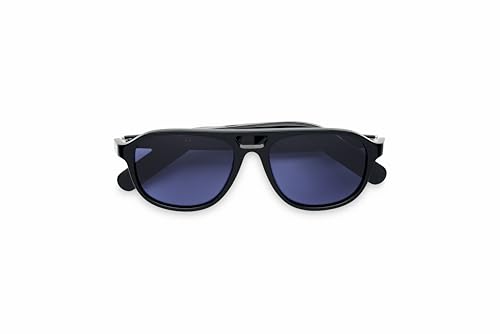 Lucyd - Nautica Collection - Commander Smart Sunglasses for Men & Women - Wireless Smart Glasses with Open Ear Speakers and Microphone, Polarized UV400 Lenses - Black, Navy Blue (Standard) by Nautica - Image 2