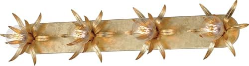 Maxim Lighting 2887GL Paloma 4-Light Sconce, Gold Leaf