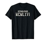 Year in Roman Numerals - Birthday, Graduation etc