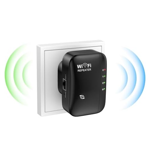 WLAN Verstärker, WLAN Repeater 300 Mbit/s 2.4 GHz, WiFi Verstärker mit Repeater/AP Modus, WiFi Extender Booster mit Ethernet-Anschlus, Internet Ver-stärker bis zu 5000 sq.ft und Allen W-LAN Geräten