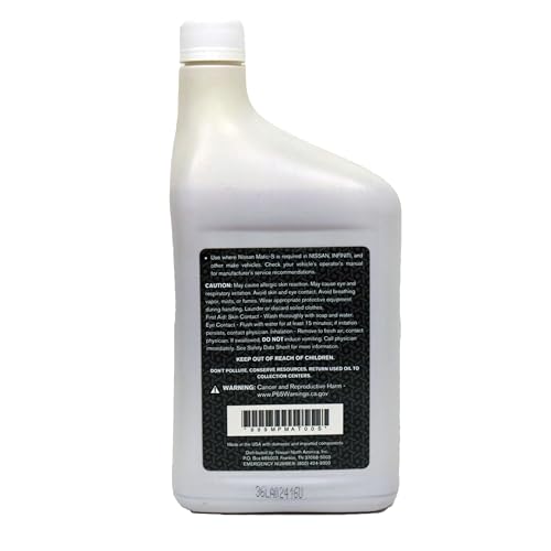 Genuine Nissan OEM Matic-S Transmission Fluid 999MP-MTS00P (5 Quarts) - Thumbnail 3