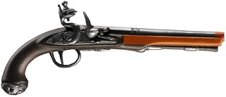 Disguise Men's Disney Pirates of The Caribbean Adult Jack Sparrow Pistol, Silver/Brown, One
