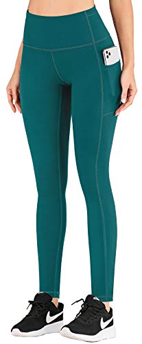 IUGA Leggings para mulheres com bolsos, cintura alta, calças de ioga para mulheres, leggings elástic
