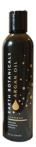 Earth Botanicals Argan Oil Shampoo, 8 Ounce Bottle