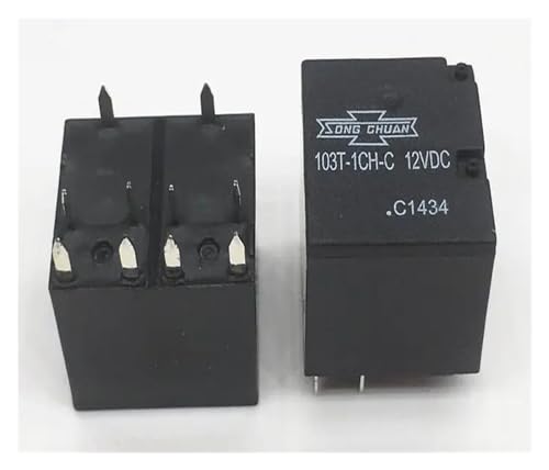 Relé de 10 pines KA-2C-12V-25A soporta alta corriente 12VDC
