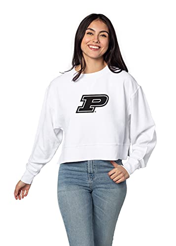 Image of chicka-d NCAA womens Corded Boxy Pullover