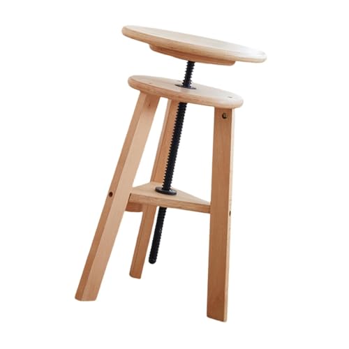 Harilla Höhenverstellbarer Künstlerhocker Holz 72059524153104562