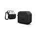 Produktbild Urban Armor Gear Scout Case für die Apple AirPods (3. Generation 2021) Hülle [Wireless-Charging kompatibel / Status LED sichtbar, Strukturiertes TPU, Abnehmbarer Karabinerhaken] schwarz