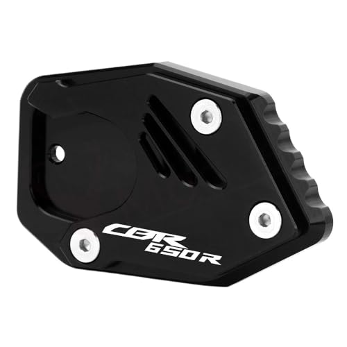 Plaque d'extension de béquille latérale en alu CNC pour moto CB650R et CBR650R