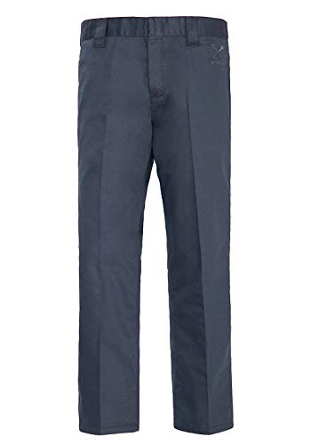 King Kerosin Herren Garage Wear Jeans, Grey, 42W / 32L