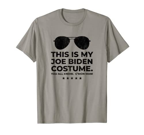 This Is My Joe Biden Costume Halloween 2020 Aviator Glasses T-Shirt