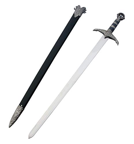 Vulcan Gear 33" Medieval Crusader Sword with Scabbard Series Choose Your Style (Earl of Huntingdon Sword) - Thumbnail 2