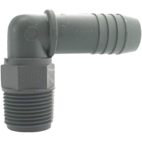 PLUMB eeze 90D ELBW INSERTXMPT 3/4