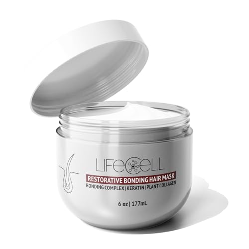 LifeCell Repairing Hair Mask – Restorative Bonding Treatment with Bioactive Peptides, Keratin, Plant Collagen, Shea Butter & Coconut Oil – Deep Nourishment & Strength for All Hair Types