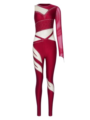 Justaucorps de gymnastique rythmique et patinage artistique femme