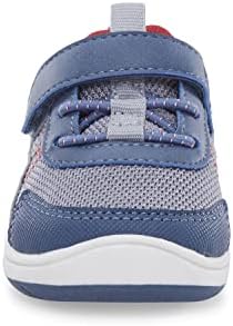 Stride Rite 360 Boys Carson Athletic Sneaker, Grey, 3 Infant | Image 6
