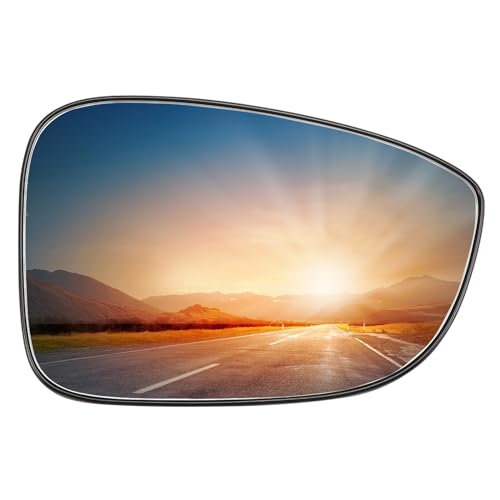 Image of Passenger Side Mirror Replacement for Honda Accord 2018 2019 2020 2021 2022 - Right Side Mirror Glass, Rear View Mirrors Glass with Power Heated