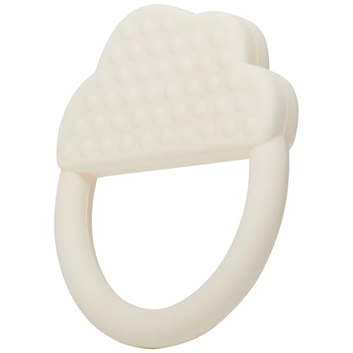 Image of C.R. Gibson 100% Food Grade Silicone Cloud Baby Teether for Infants, 2.75 inch x 4.25 inch, Multicolor