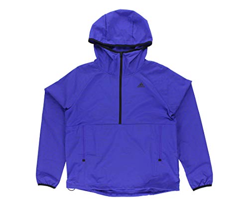 Anorak femme Adidas XL couleur violette pour entraînement