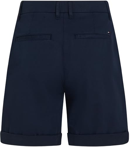 Pantaloncini Chino Mom Fit Dark Night Navy 42 donna blu