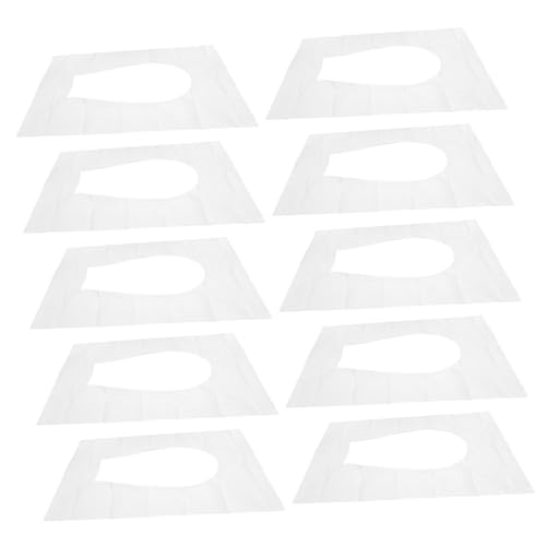 Vaguelly Fundas Desechables Higiénicas Para Asiento De Inodoro Cojín De Viaje Para Wc Protector De Baño Para Adultos Para Hoteles y Uso Personal