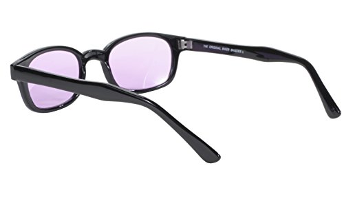 Original KD's Biker Sunglasses with Purple Lenses
