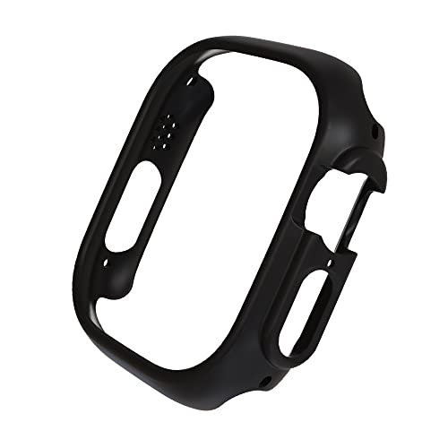 Coque Apple Watch Series 8 rigide au design épuré noir mat