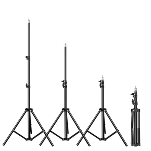 Soporte de proyector compacto y resistente, soporte de trípode ajustable de 160 cm, negro (120 cm)