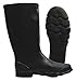 Rubber Boot,Unisex,9,Knee,Black,PR