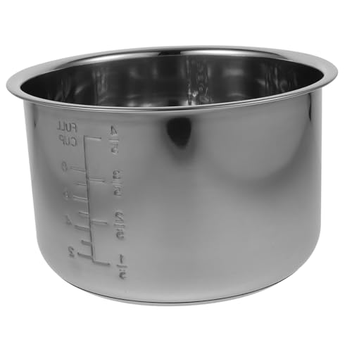 BESTYASH Olla Interior para Olla Arrocera Eléctrica de Acero Inoxidable de Reemplazo de Resistente y Duradera para Cocina