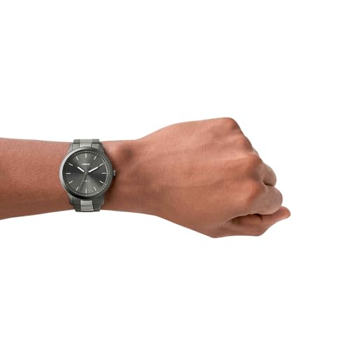 Image of Fossil Men's Minimalist Quartz Stainless Steel Three-Hand Watch for Men