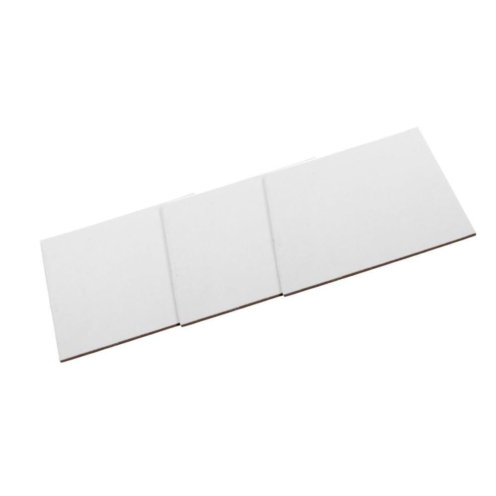 6 pannelli di tela vuoti portatili, larghezza 15 cm, fogli di forma quadrata for strumenti di pittura for artisti