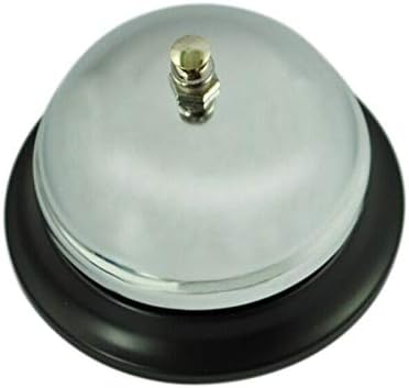 ELECTROPRIME Classic Service Concierge Hotel B & B Desk Call Steel Bell M5N8
