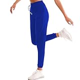Stanpetix Joggers for Women with Pockets - Sports Pants Sweatpants for Running Exercise (RoyalBlue,XL)