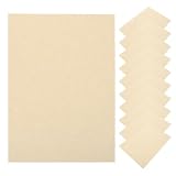 HORIALENCE 1 Set Carta Pergamena Vintage A4 Beige 29,7x21cm, Superficie Liscia e Resistente All'inchiostro, per Annotare e Stampare, per Aule e Curriculum, Confezione da 50 Fogli 50 Pezzi