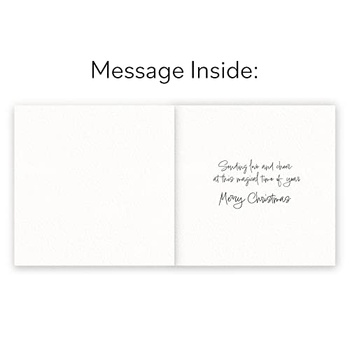 Hunts England Grandad Stunning Artistic Christmas Card - To A Very Special Grandad - Magical Christmas - Milo's Gallery Collection - Image 2