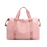 ★ Bolsa de Mano Seca, Húmeda y Separada: el material resistente al agua de alta densidad puede ayudarlo a separar los artículos secos de los húmedos, puede colocar ropa mojada, toallas o artículos de tocador en el compartimiento cuando viaja o hace ejercicio.