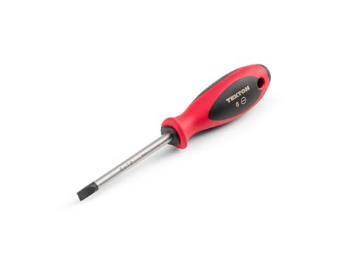Image of TEKTON 8 mm Slotted Screwdriver (4 in. Shank) | DWS01316