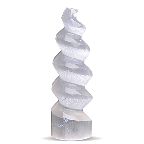 NORTHLANDZ Selenite Crystal Spiral...
