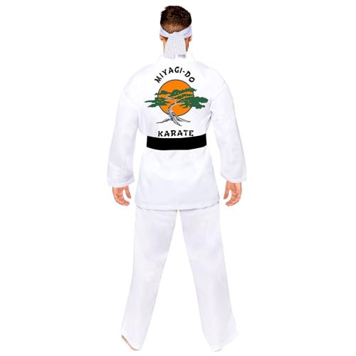 (PKT) (9912057) Adult Miyagi Do Karate Gi Costume (Extra Large) - Cobra Kai - [1297]
