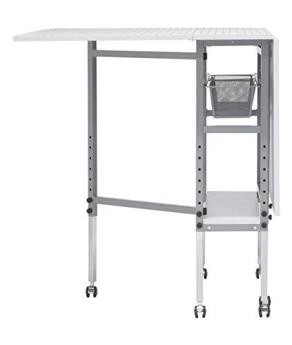 Sew Ready 13386 Foldable Hobby And Cutting Grid Table - 58.75 Inch W X 36.5 Inch D White Arts And Crafts Table thumb #7