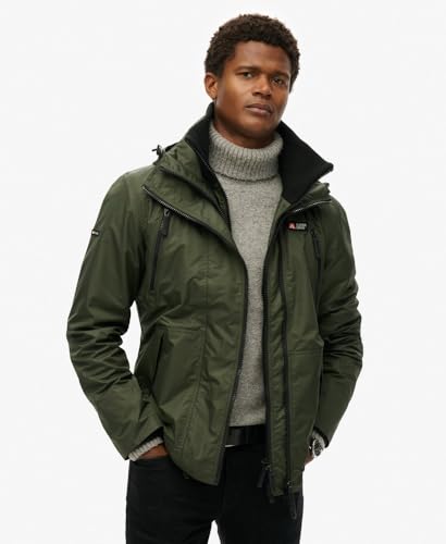 Superdry Para Hombre. M5012100A Chaqueta Windbreaker Verde (Xl), Casual, PoliéSter - 4
