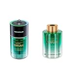 Auto Lufterfrischer, Duft Diffuser mit RGB-Licht & Sternenhimmel, 4 Duftmodi, 120 Tage Laufzeit, Automatische Ein-/Ausschaltung, Wiederaufladbar, Cologne-Duft&Ozean-Duft, 120ML